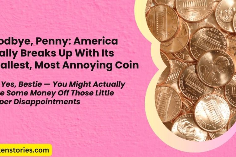 Goodbye PennyAmerica Finally Breaks Up With Its Smallest Most Annoying Coin