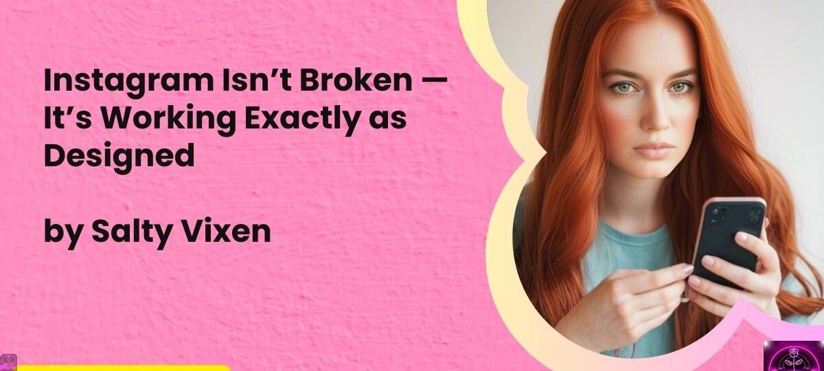 Instagram Isnt Broken — Its Working Exactly as Designed