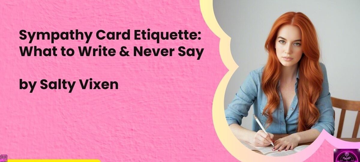 Sympathy Card Etiquette What to Write Never Say