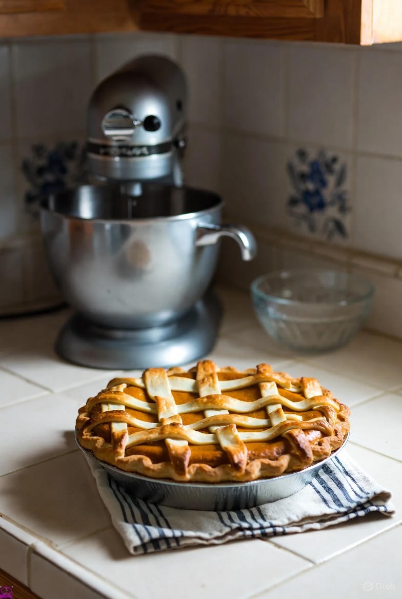 pumpkin pie like 1950s style