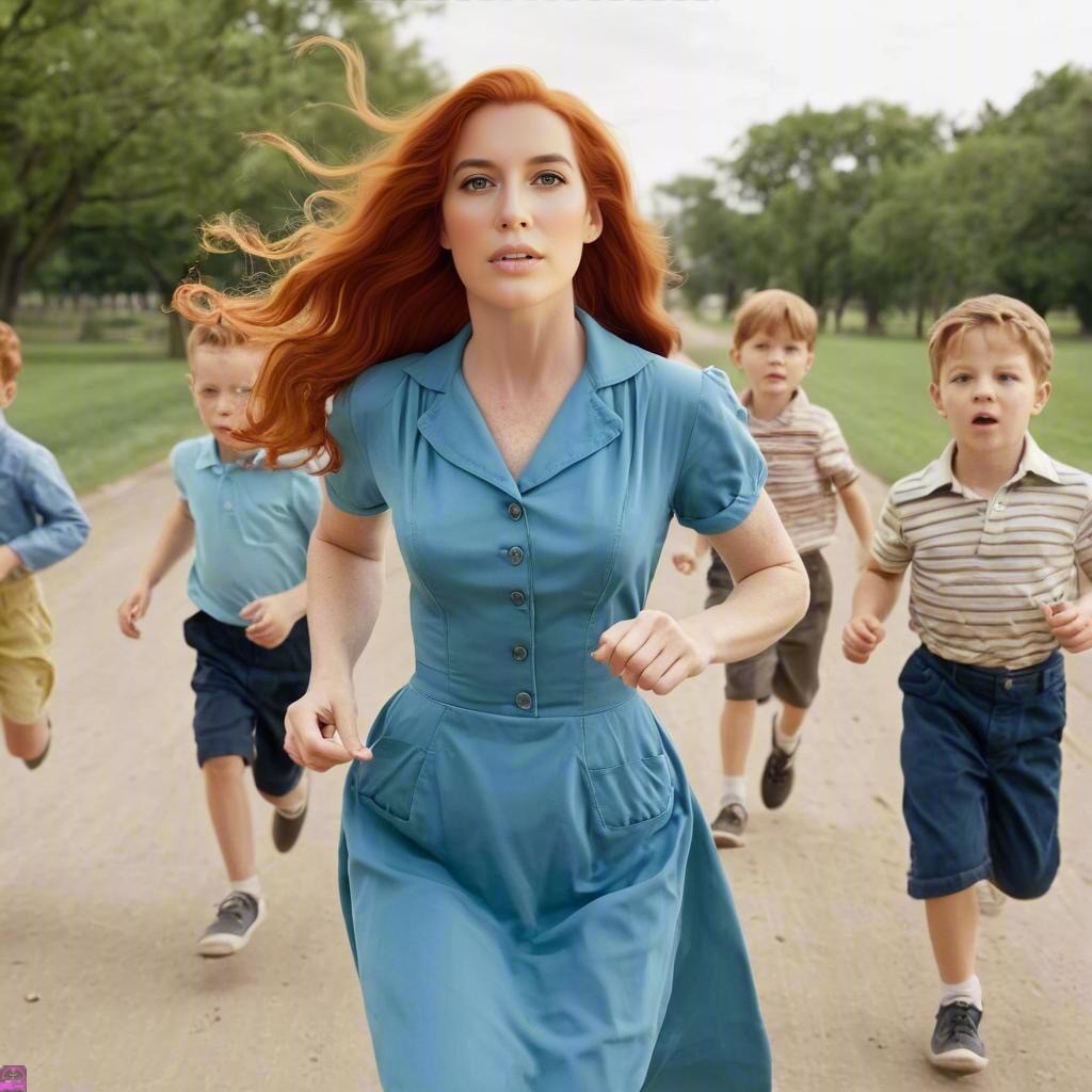 running mom tired mom