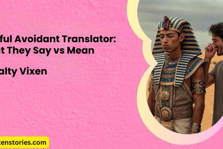 Fearful Avoidant Translator What They Say vs Mean