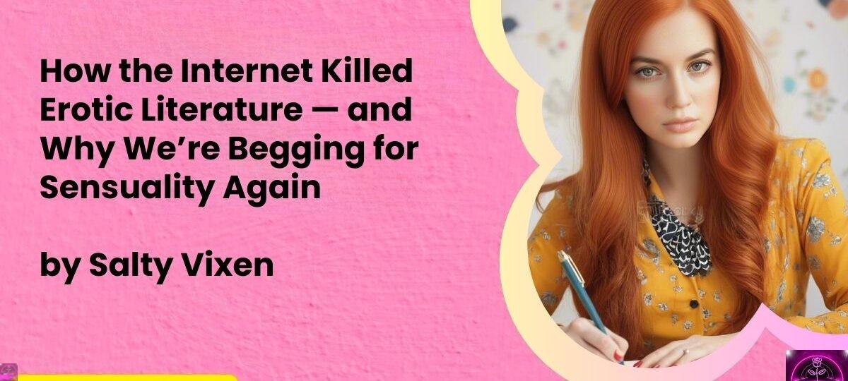 How the Internet Killed Erotic Literature — and Why Were Begging for Sensuality Again