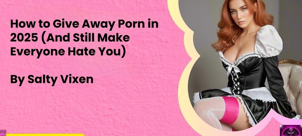 How to Give Away Porn in 2025 And Still Make Everyone Hate You