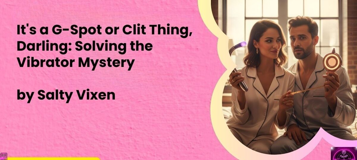 Its a G Spot or Clit Thing Darling Solving the Vibrator Mystery