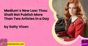 Medium’s New Law: Thou Shalt Not Publish More Than Two Articles in a Day