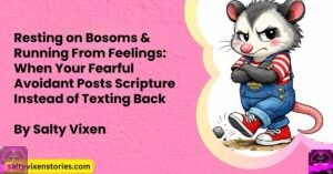Resting on Bosoms & Running From Feelings: When Your Fearful Avoidant Posts Scripture Instead of Texting Back