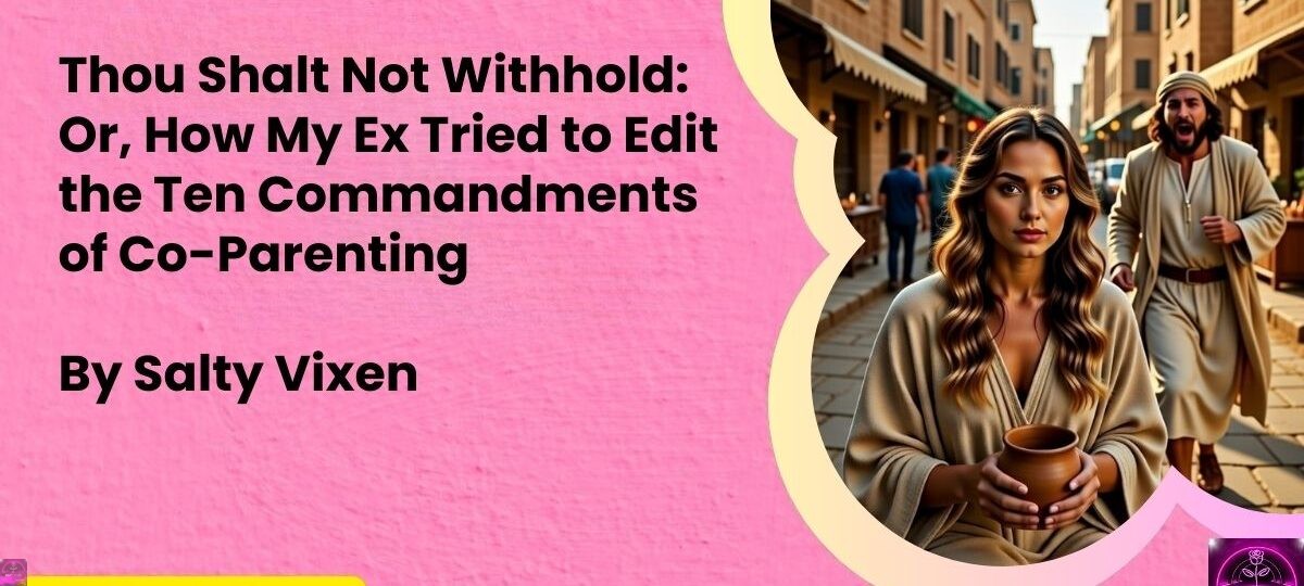 Thou Shalt Not Withhold Or How My Ex Tried to Edit the Ten Commandments of Co Parenting