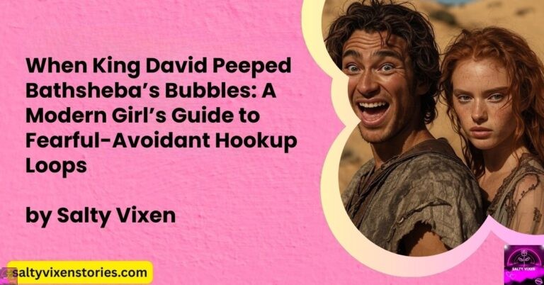 When King David Peeped Bathsheba’s Bubbles: A Modern Girl’s Guide to Fearful-Avoidant Hookup Loops