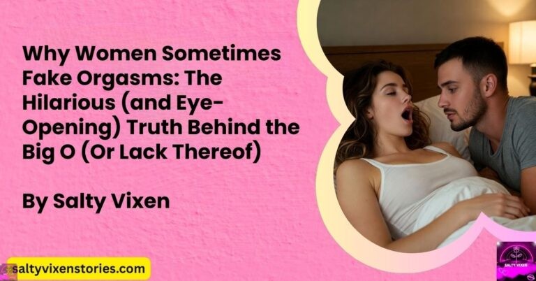 Why Women Sometimes Fake Orgasms: The Hilarious (and Eye-Opening) Truth Behind the Big O (Or Lack Thereof)