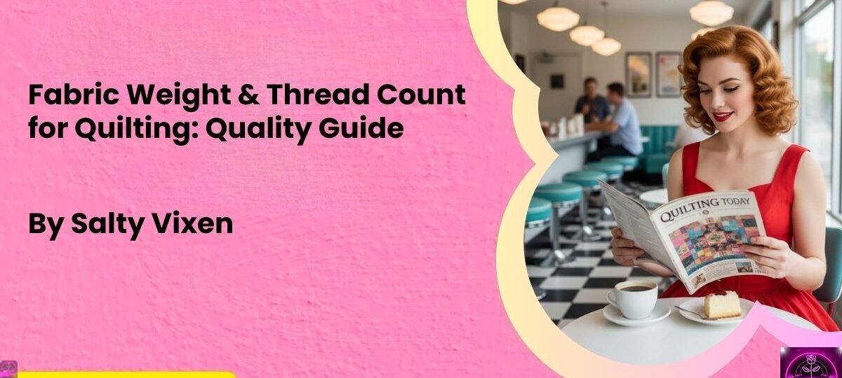 can you generate a phot of a 1950s housewife with red hair quilting in the living room