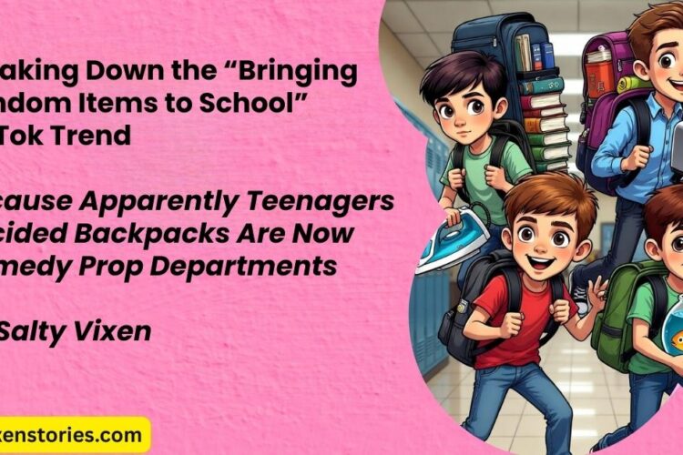 Breaking Down the Bringing Random Items to School TikTok Trend