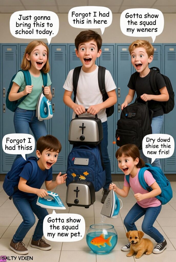 Breaking Down the Bringing Random Items to School TikTok Trend photo