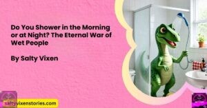 Do You Shower in the Morning or at Night? The Eternal War of Wet People
