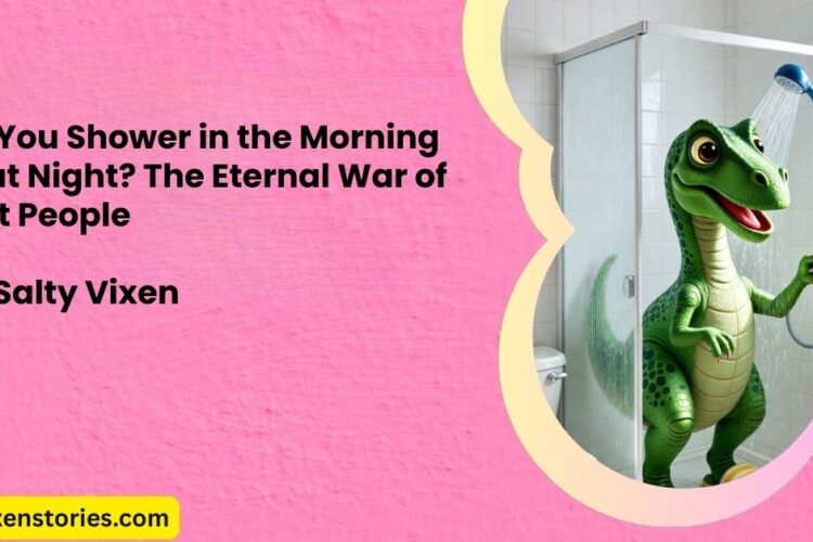 Do You Shower in the Morning or at Night The Eternal War of Wet People