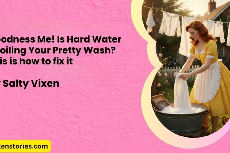 Goodness Me Is Hard Water Spoiling Your Pretty Wash This is how to fix it