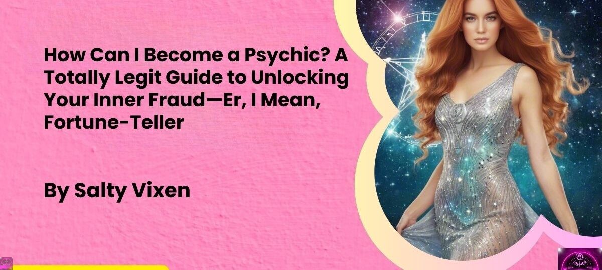How Can I Become a Psychic A Totally Legit Guide to Unlocking Your Inner Fraud—Er I Mean Fortune Teller