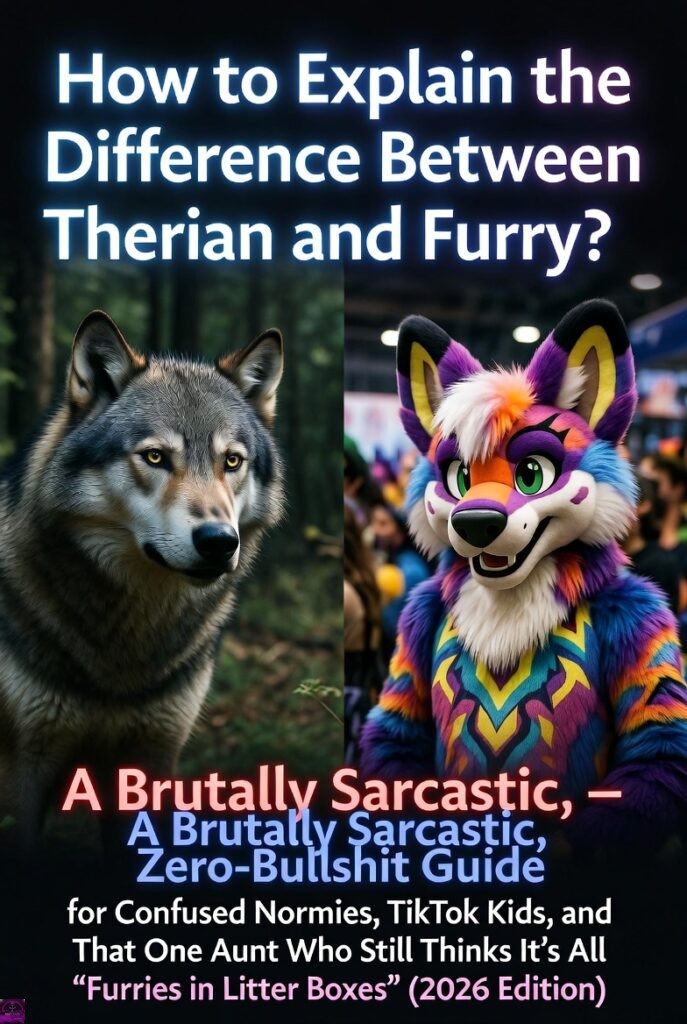How to Explain the Difference Between Therian and Furry Savage Edition