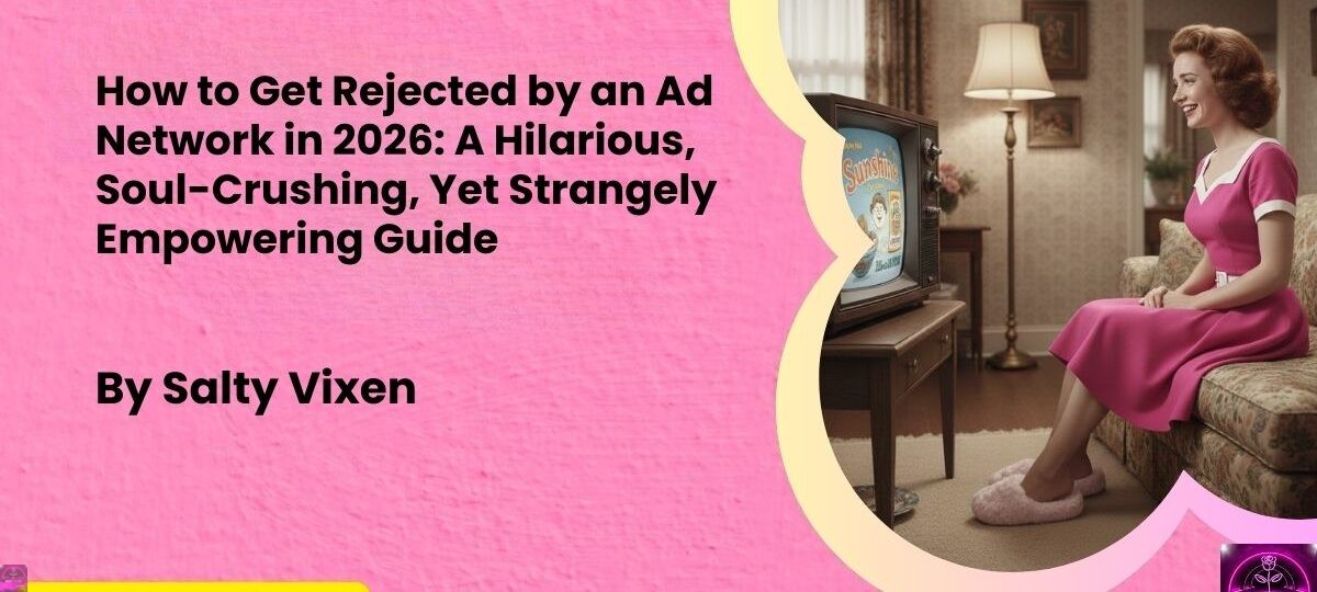 How to Get Rejected by an Ad Network in 2026 A Hilarious Soul Crushing Yet Strangely Empowering Guide