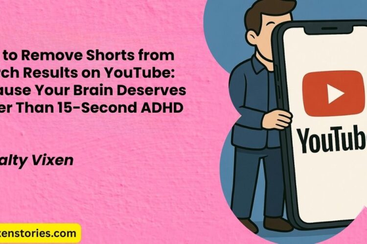 How to Remove Shorts from Search Results on YouTube Because Your Brain Deserves Better Than 15 Second ADHD Bait