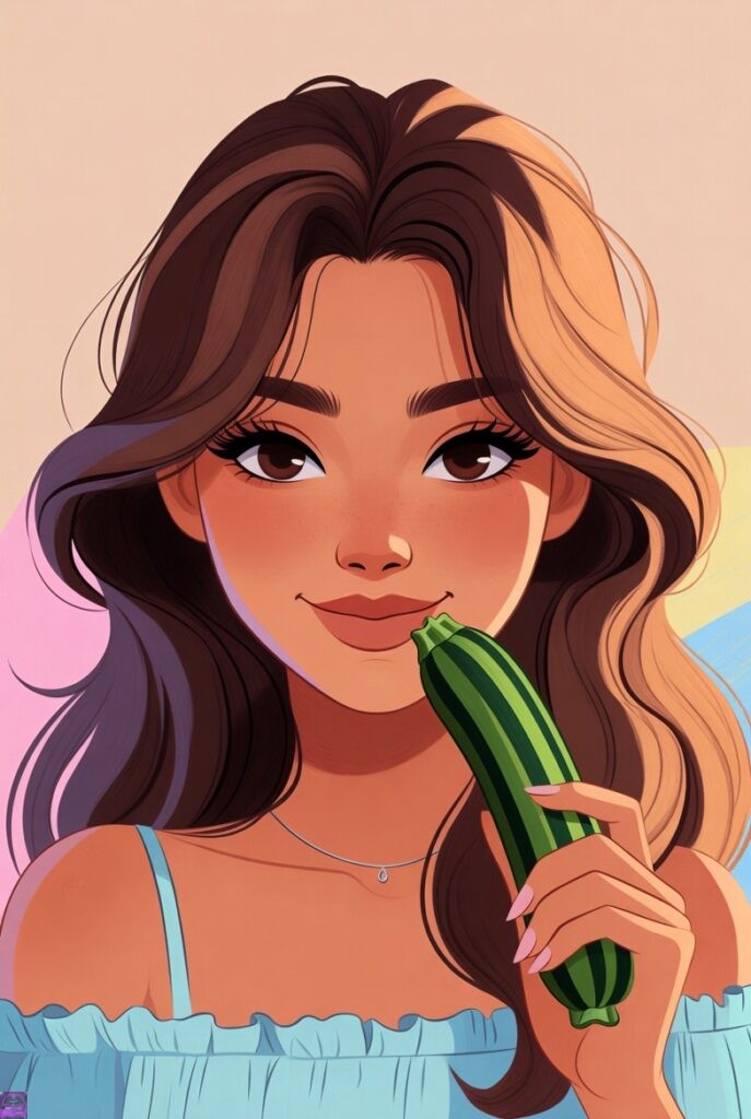 Tell Me What does the lyric eat zucchini mean photo