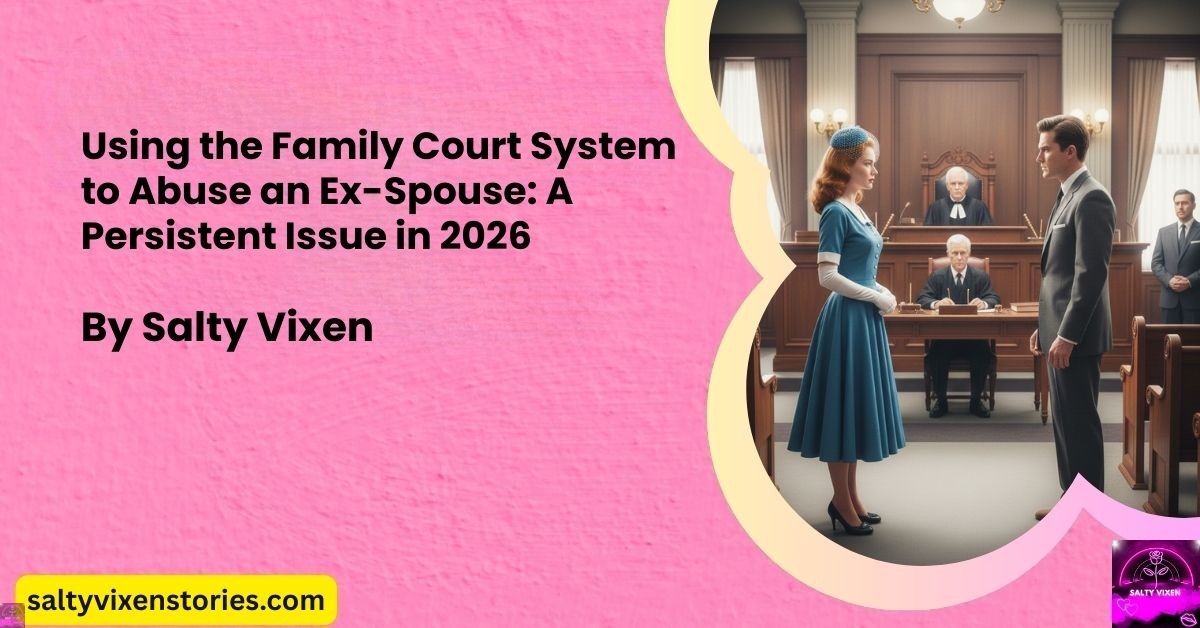 Using the Family Court System to Abuse an Ex-Spouse:A Persistent Issue ...
