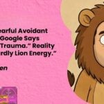 When the Fearful Avoidant Blocks You Google Says Childhood Trauma. Reality Says Cowardly Lion Energy