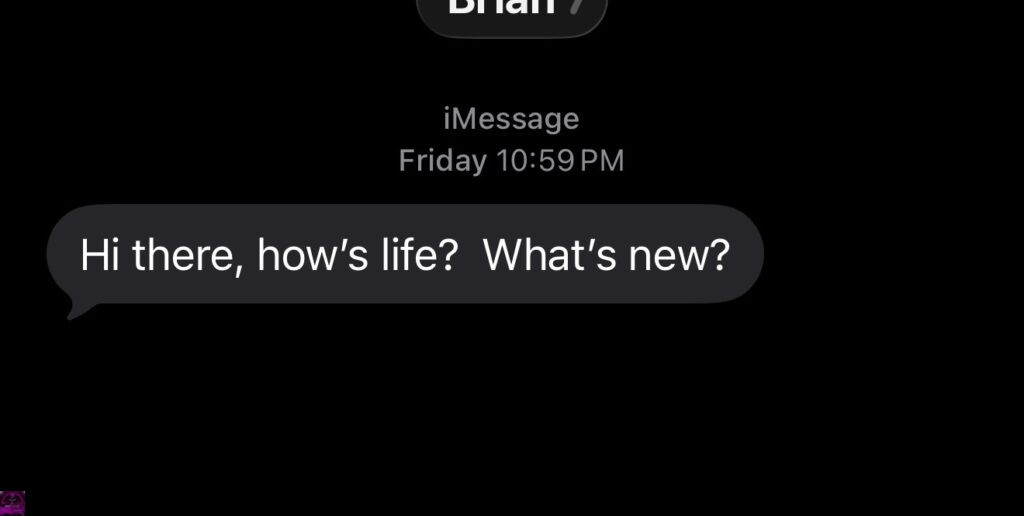 bored man looking for action text