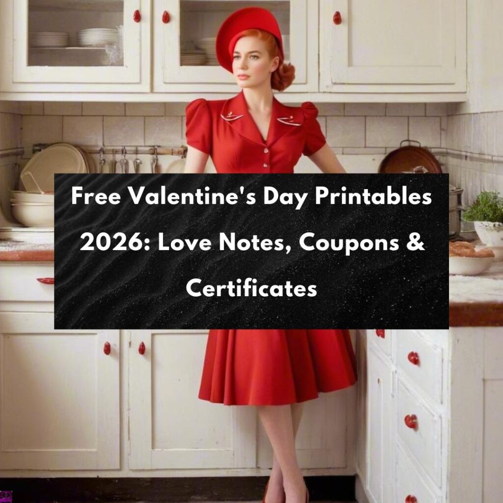valentines day prinables pdf frontpage