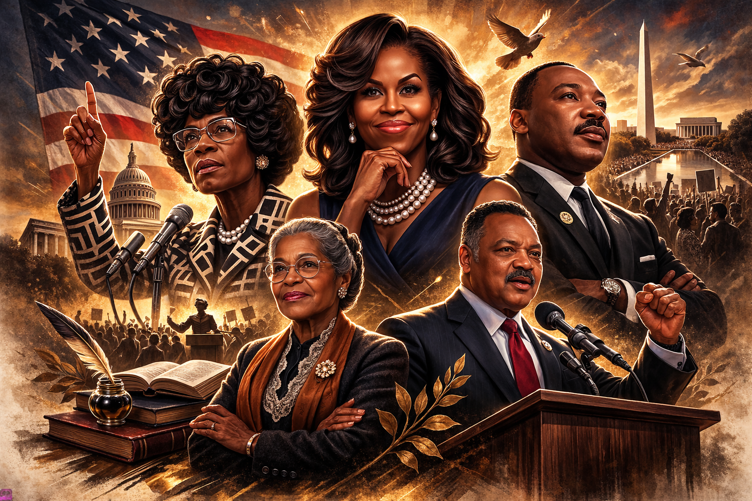 African American History: Resilience, Resistance, Rise.