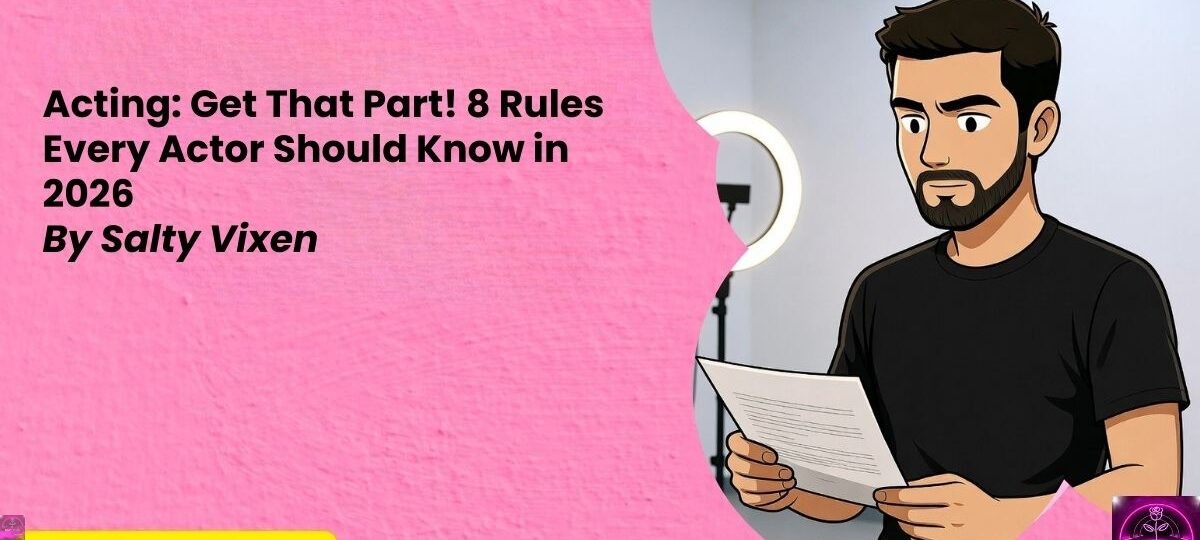 Acting Get That Part 8 Rules Every Actor Should Know in 2026