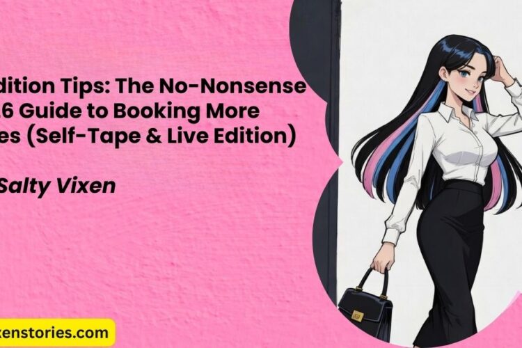 Audition Tips The No Nonsense 2026 Guide to Booking More Roles Self Tape Live Edition