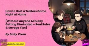 How to Host a Traitors Game Night at Home (Without Anyone Actually Getting Eliminated – Real Rules & Savage Tips)