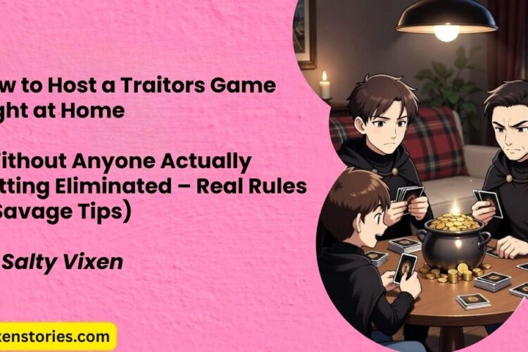 How to Host a Traitors Game Night at Home Without Anyone Actually Getting Eliminated – Real Rules Savage Tips