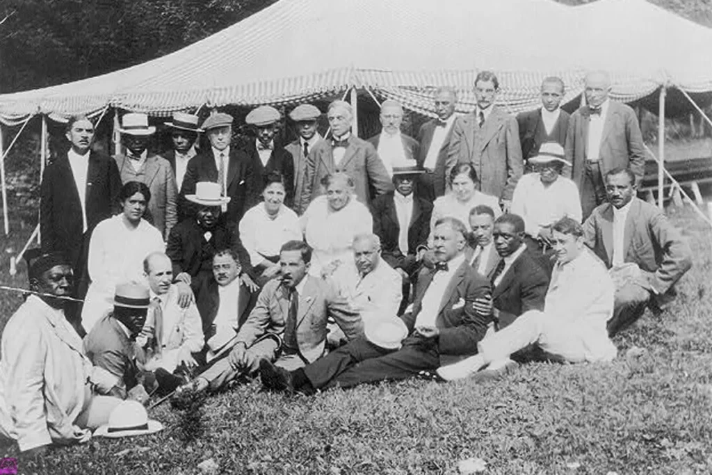 NAACP leaders at 1916 conference cred Library of Congress web