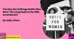 The Day the Suffrage Battle Was Won: The Long Road to the 19th Amendment