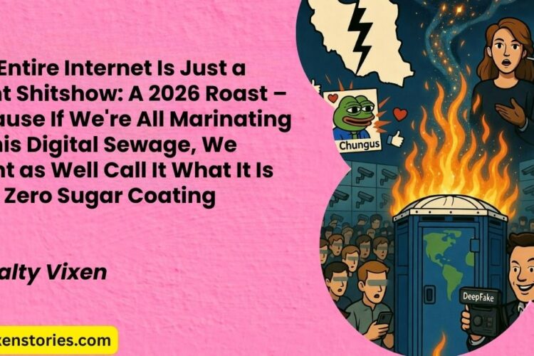 The Entire Internet Is Just a Giant Shitshow A 2026 Roast – Because If Were All Marinating in This Digital Sewage We Might as Well Call It What It Is with Zero Sugar Coating