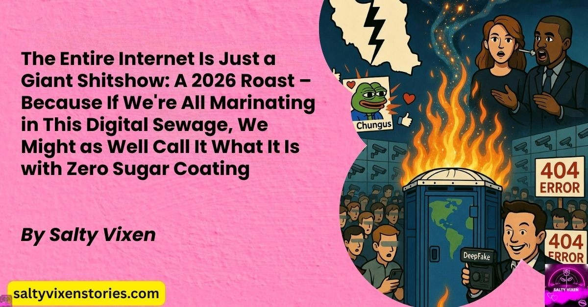 The Entire Is Just a Giant Shitshow A 2026 Roast Because If