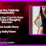 Under the Table for Stepdaddy –Incest Audio Story by Salty Vixen