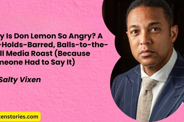 Why Is Don Lemon So Angry A No Holds Barred Balls to the Wall Media Roast Because Someone Had to Say It