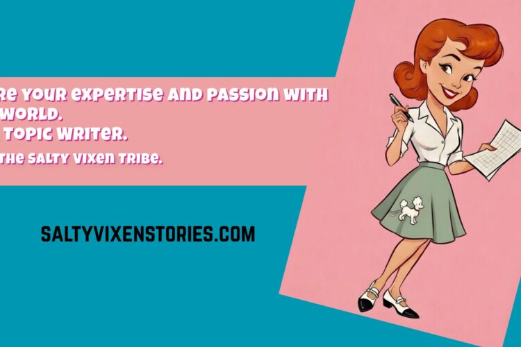 become a topic writer