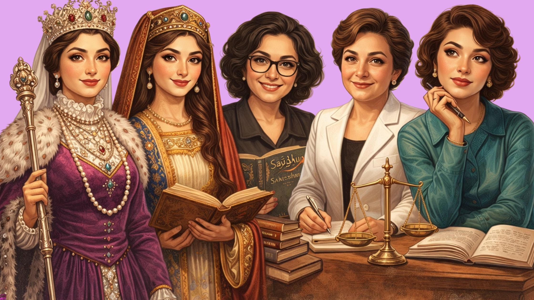 Woman Land Life - Iranian Women's History