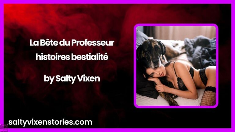 La Bête du Professeur-histoires bestialité by Salty Vixen