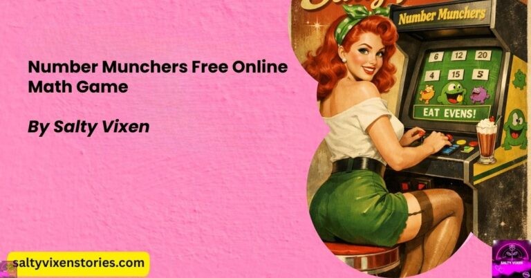 Number Munchers Free Online Math Game by Salty Vixen Stories
