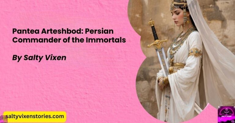 Pantea Arteshbod: Persian Commander of the Immortals by Salty Vixen