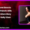 Secret Slave to My Friends Wife FemDom Story by Salty Vixen