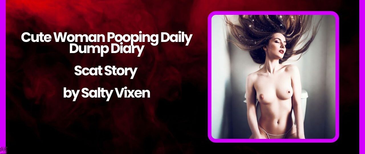 Cute Woman Pooping Daily Dump Diary Scat Story by Salty Vixen