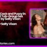 Sharing Cock and Pussy in the Hot Tub Group Sex Story by Salty Vixen