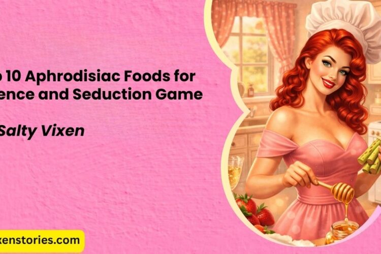 Top 10 Aphrodisiac Foods for Science and Seduction Game by Salty Vixen