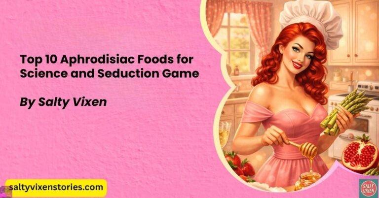 Top 10 Aphrodisiac Foods for Science and Seduction Game by Salty Vixen